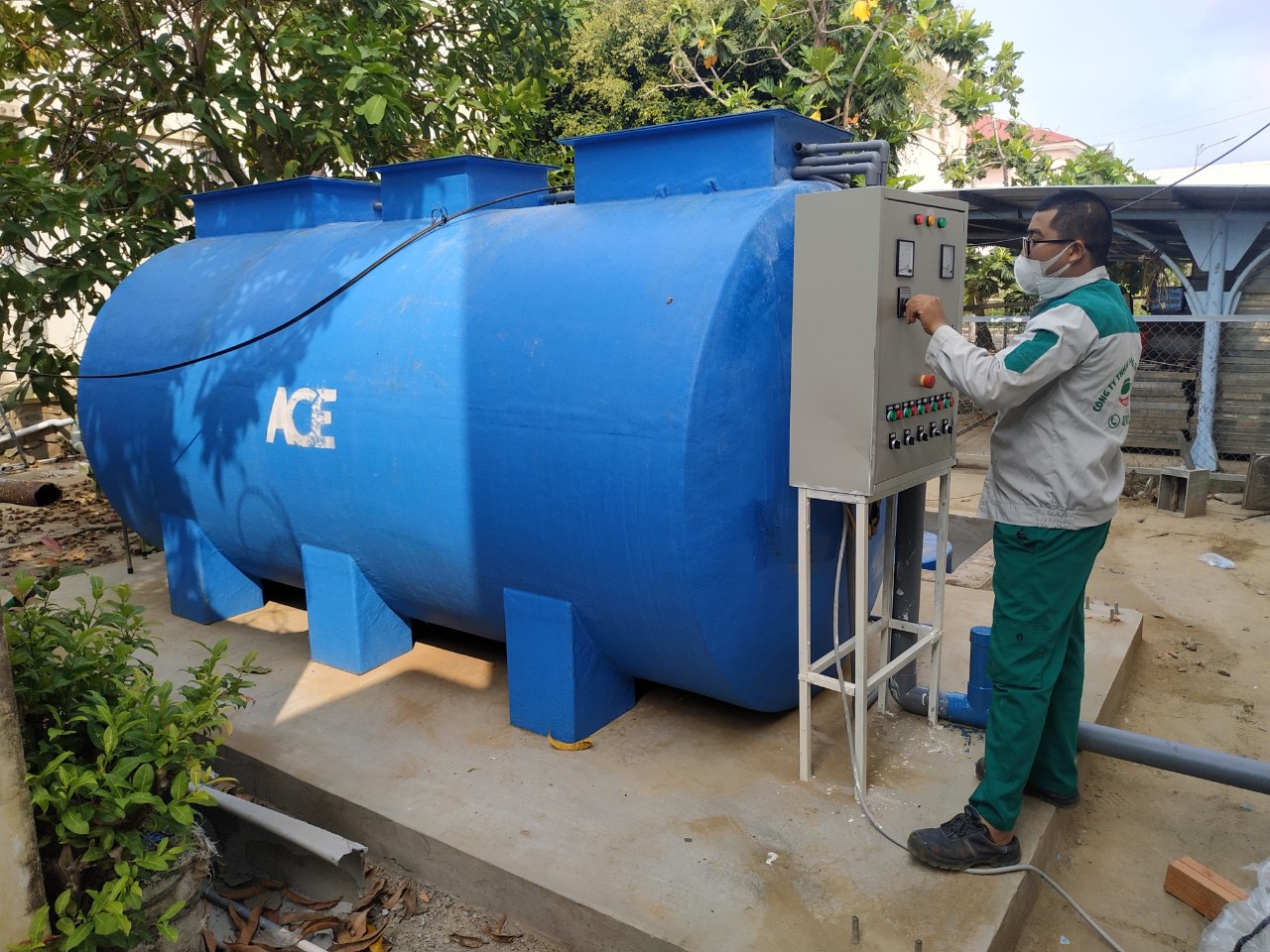 Lượng nước cấp cho 1 người trong lĩnh vực công nghiệp